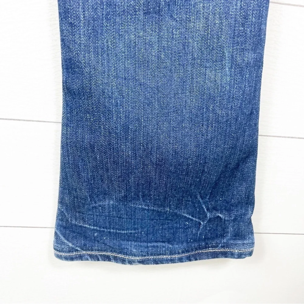 PAIGE Lou Lou Flare Stretch Jeans 26 Dark Wash